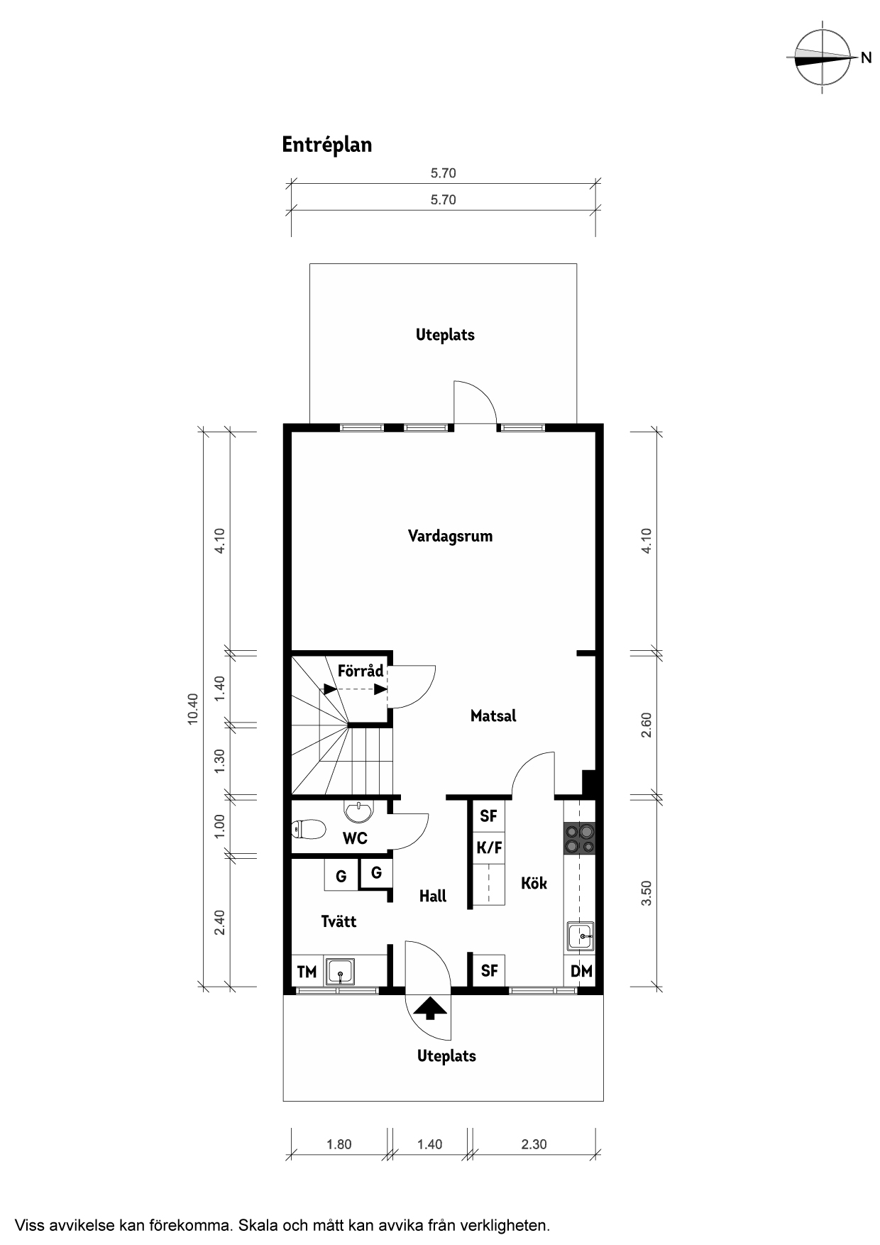 Radhus, 5 rum, 116 kvm, Angered