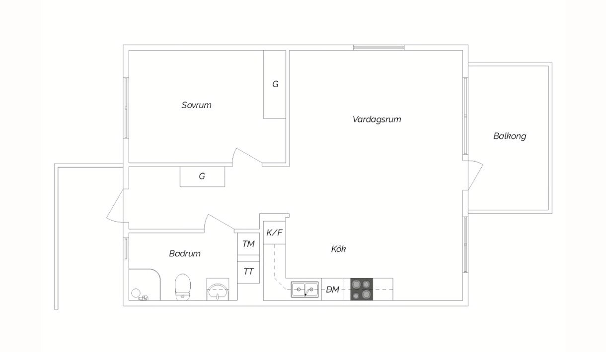 Apartment in Surte, Västra Götalands län - Bild 2