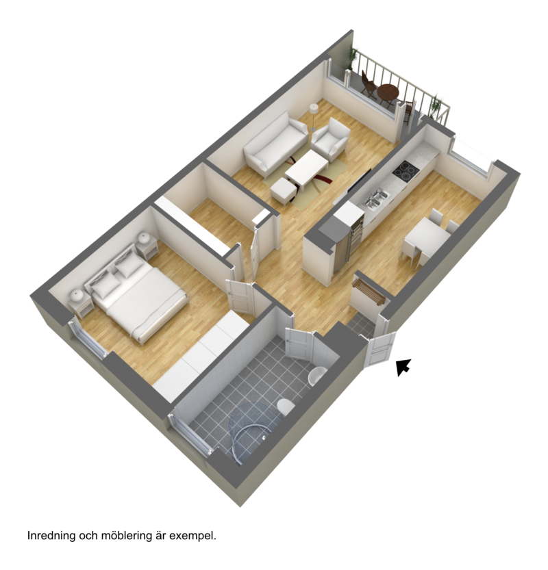 2 rok · 78 m² i Borås – bild 3