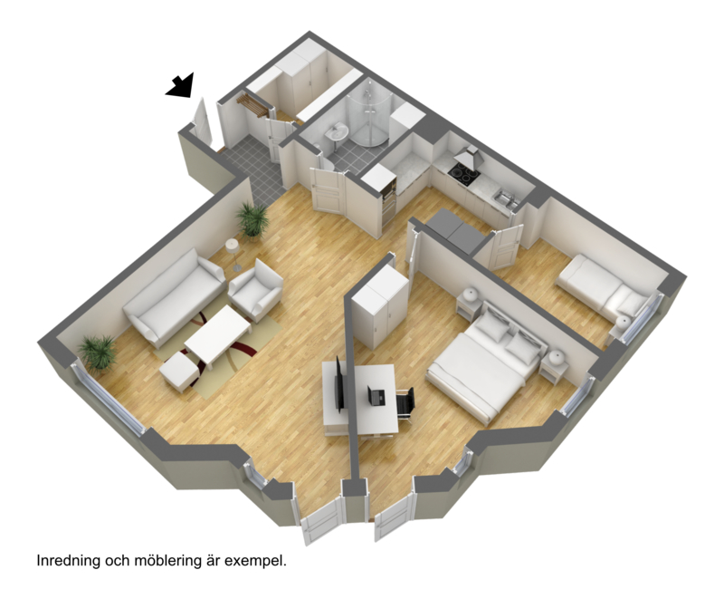 3 rok · 76 m² i Helsingborg