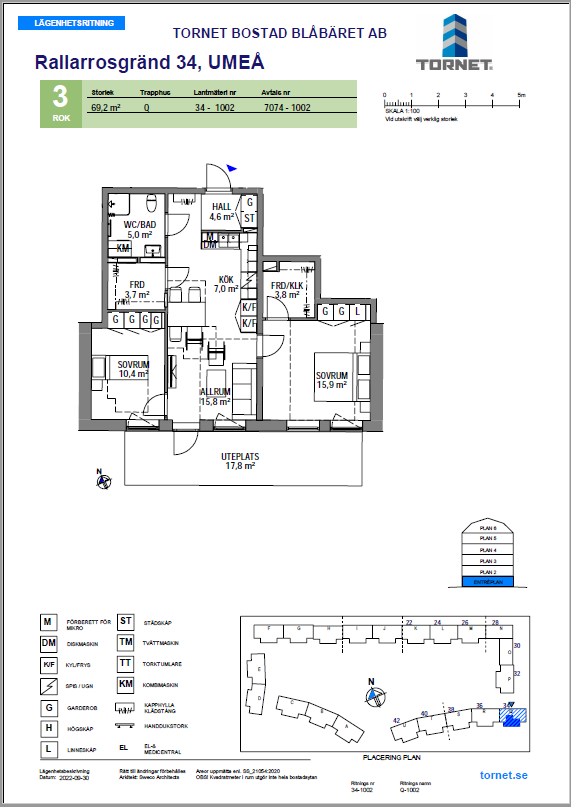 3 rok · 69 m² i Umeå – bild 11