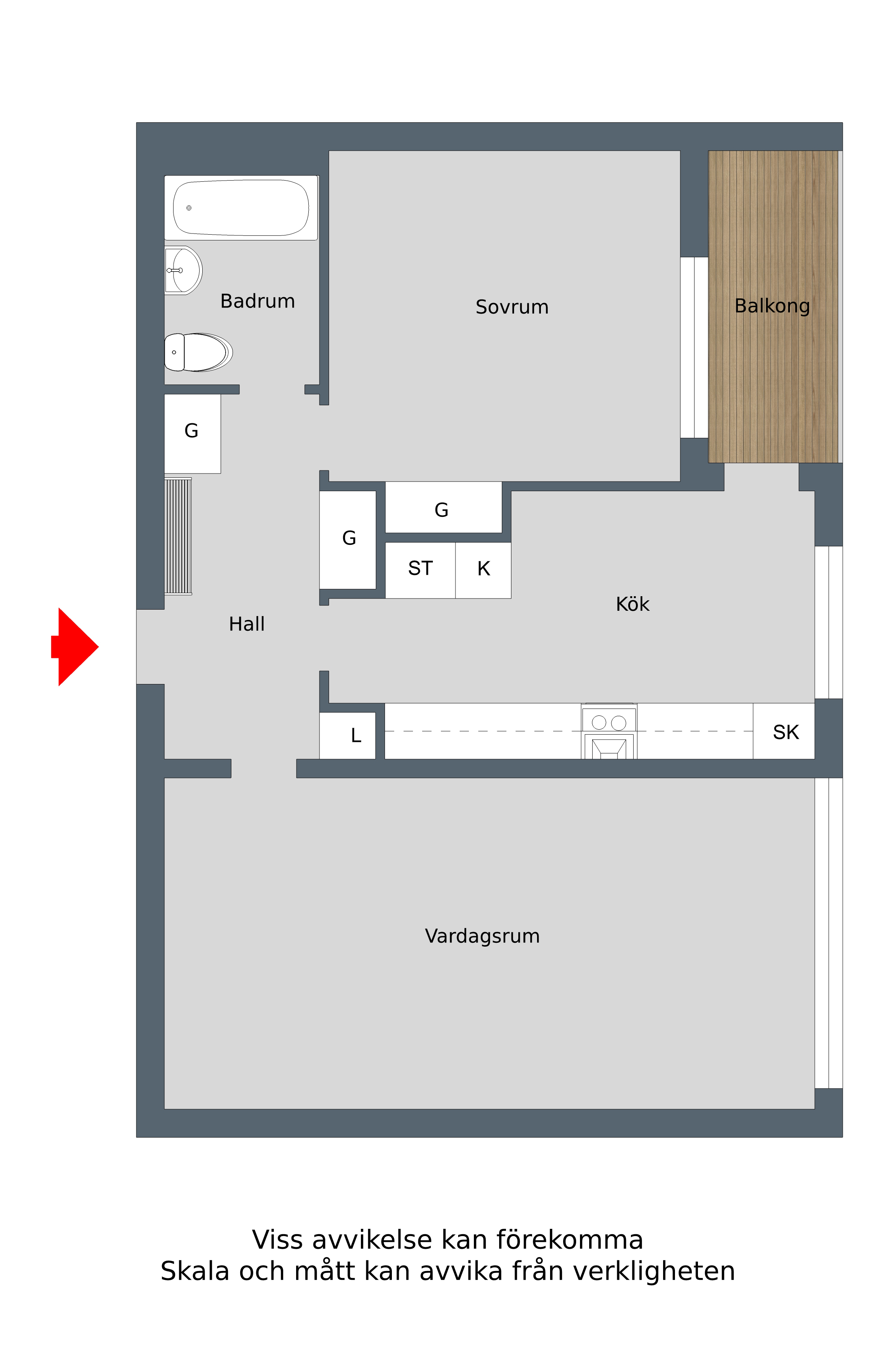 2 rok · 65 m² i Finspång – bild 3