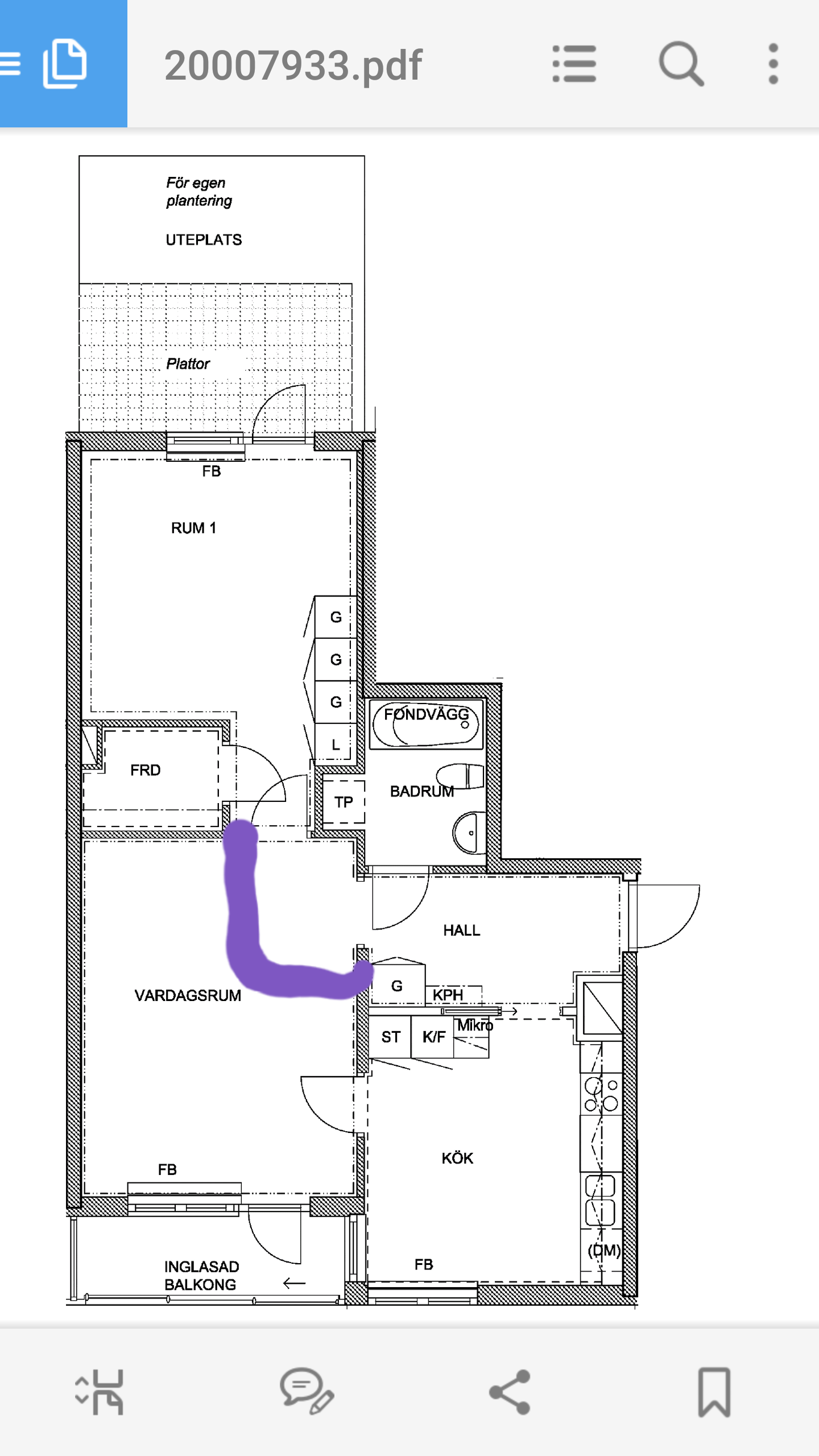 1 rum och kök, Stockholm — 5 700 kr/mån — bild 3