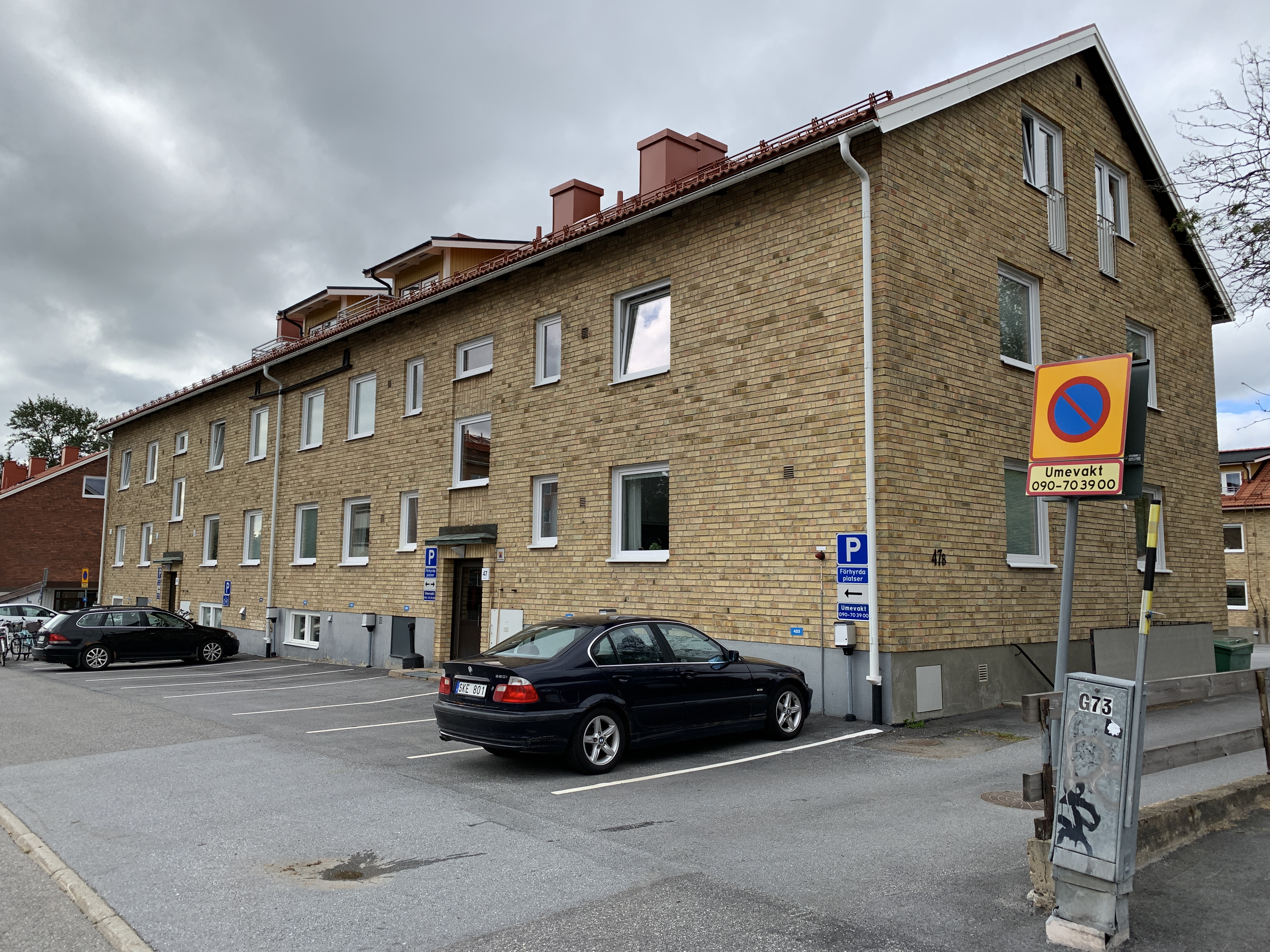 Lägenhet, 1 rooms, 27 sqm, Umeå
