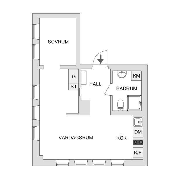 Emmy Rappes Gata, Stockholm — photo 2