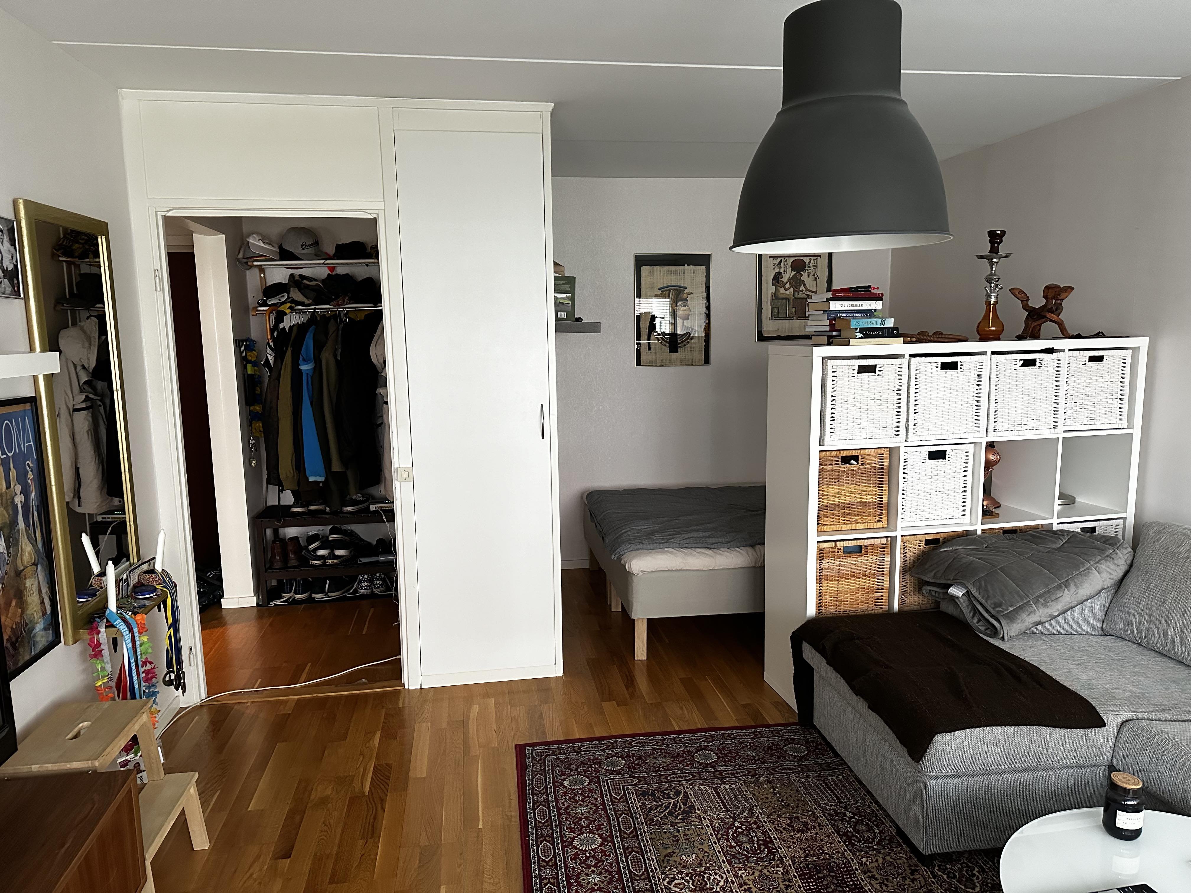 Lägenhet, 1 rooms, 41 sqm, Solna