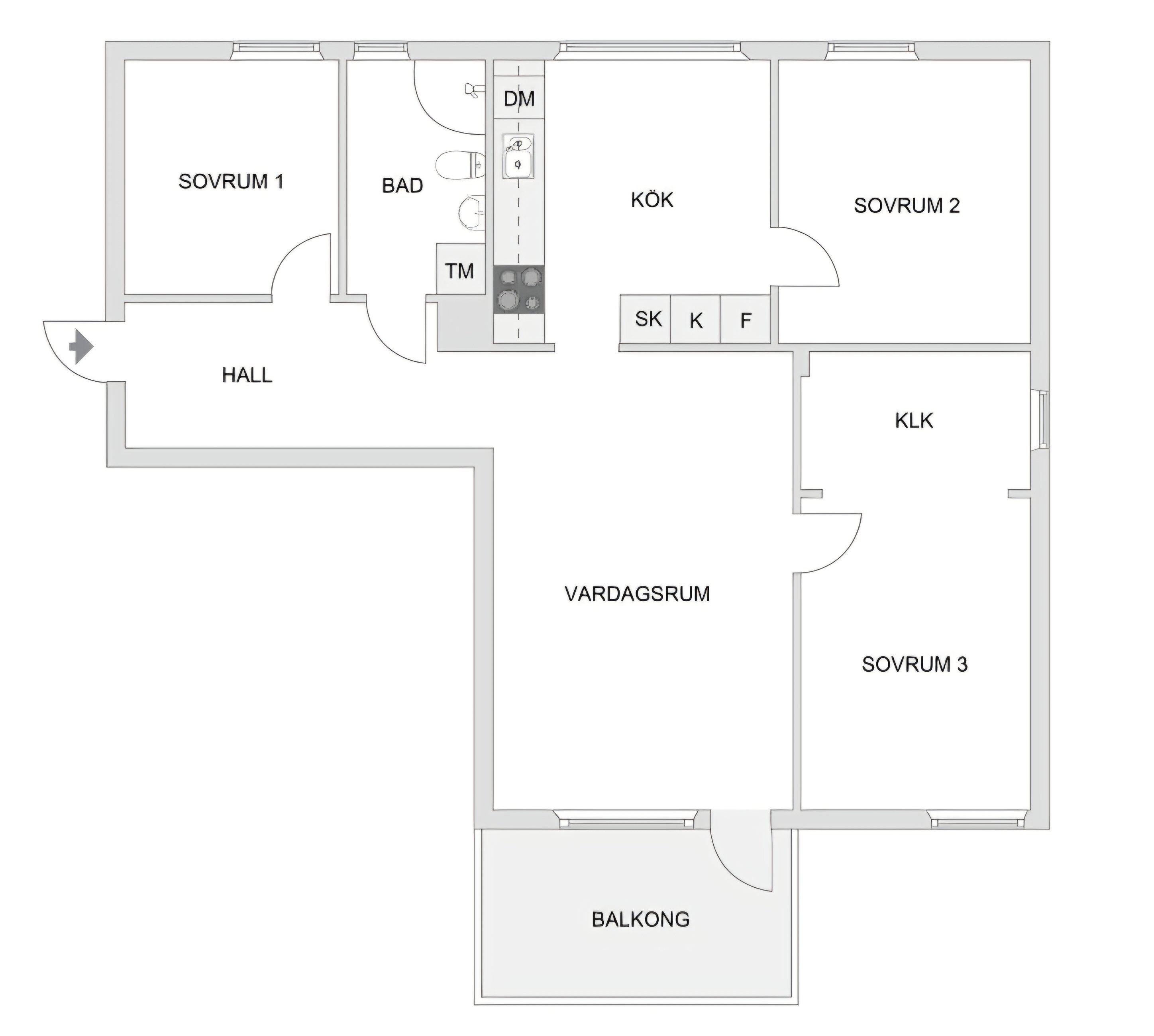 4 rum Kista — 17 462 kr/mån | Bostadsögat