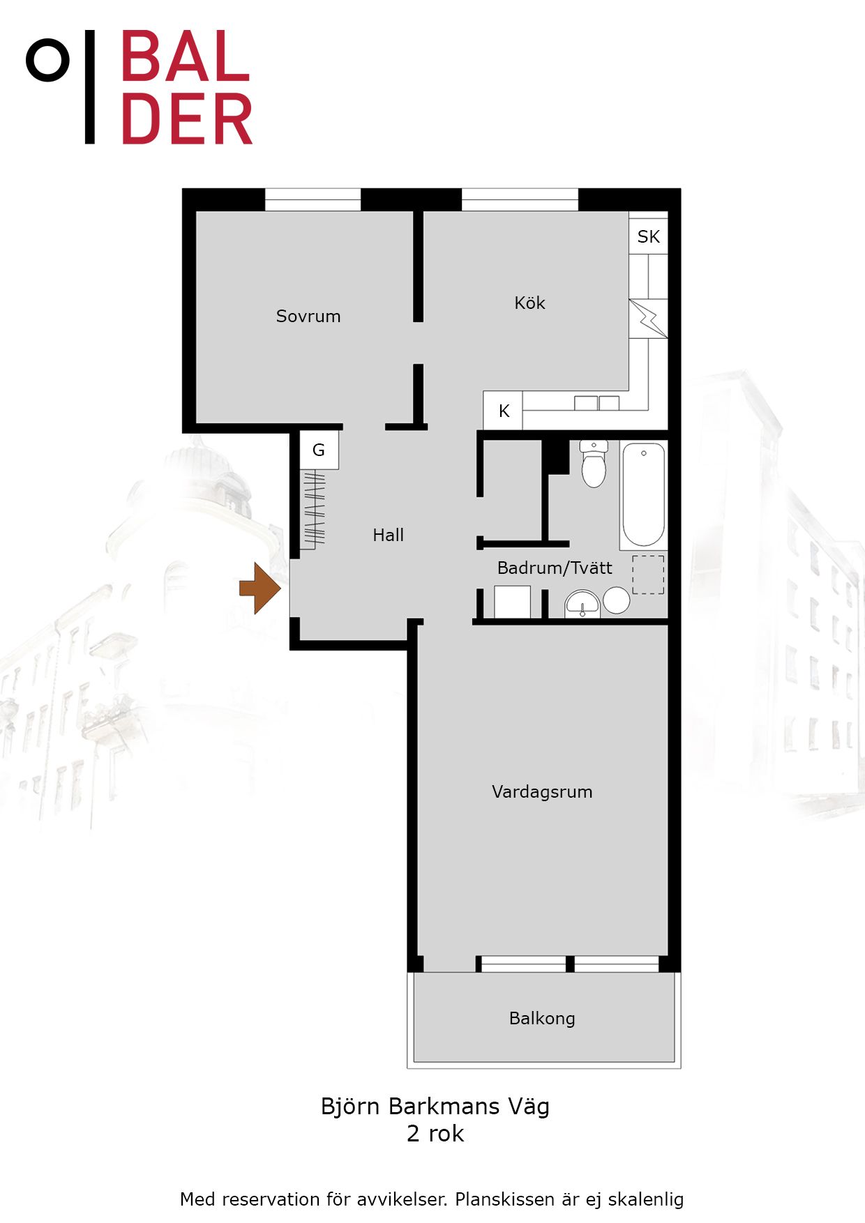 2 rok · 68 m² i Ösmo – bild 7