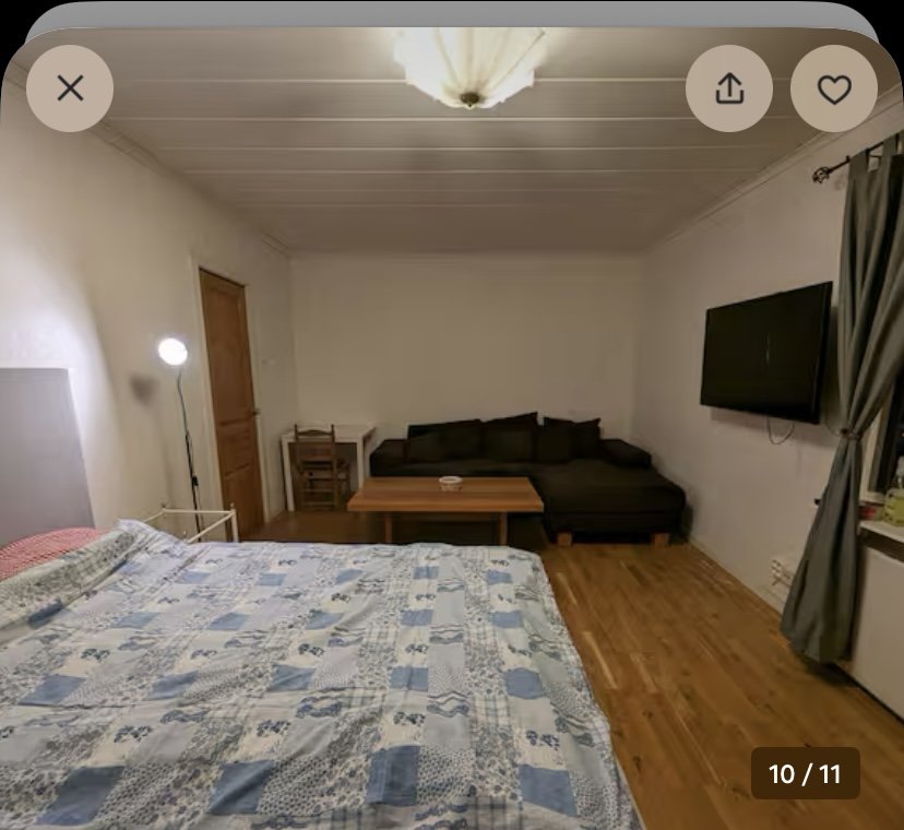 Korridor, 1 rum, 25 kvm, Hisings Backa