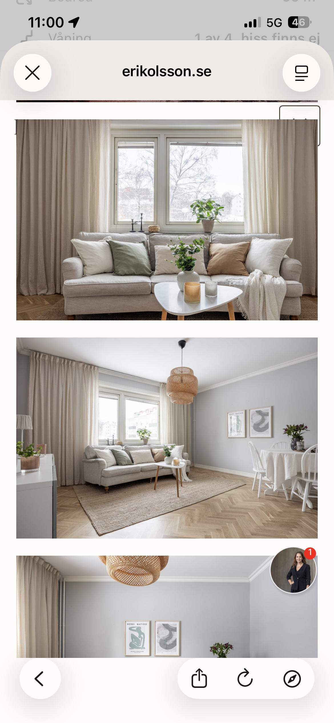 Lägenhet, 2 rum, 55 kvm, Göteborg