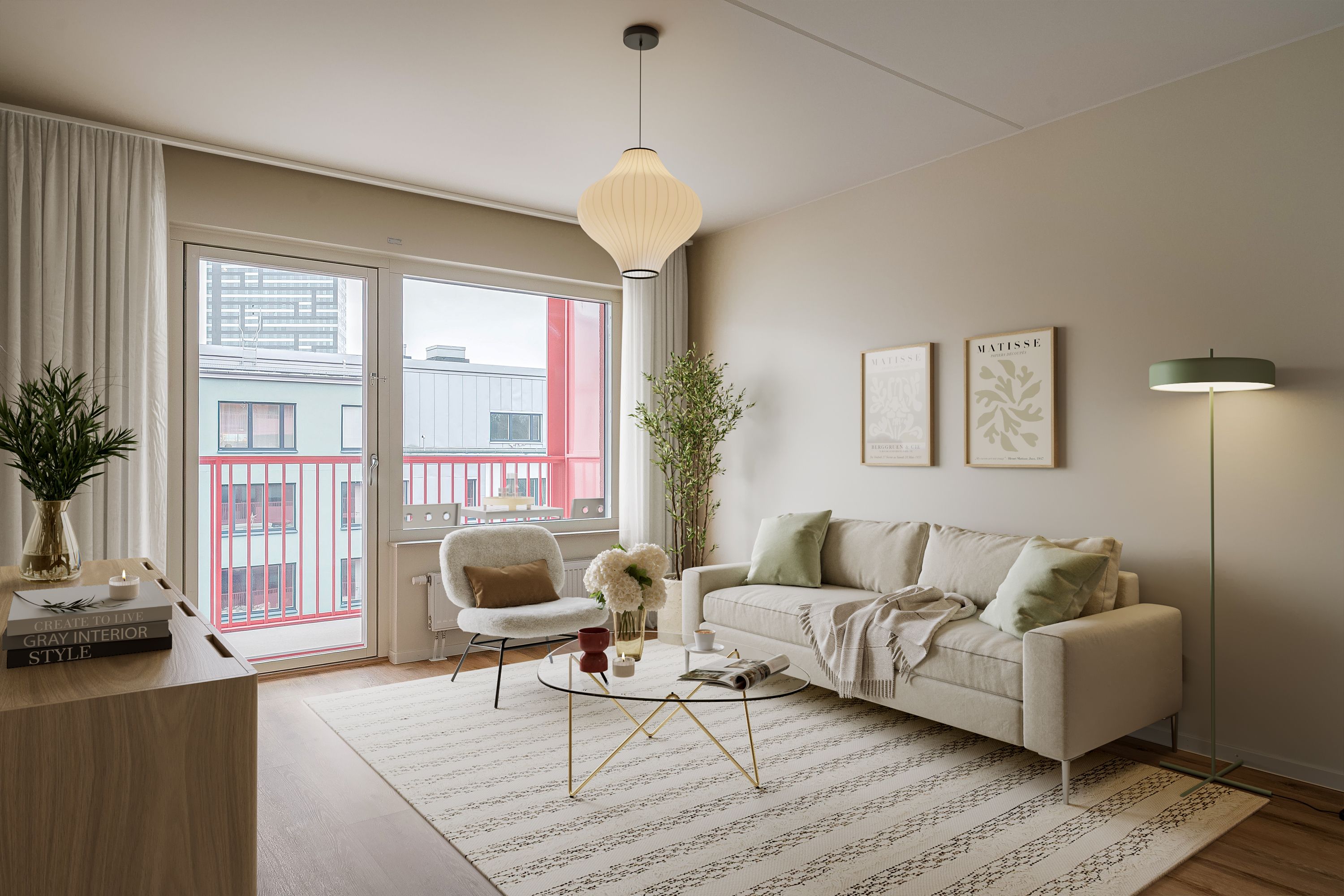 Lägenhet, 3 rooms, 56 sqm, Kista