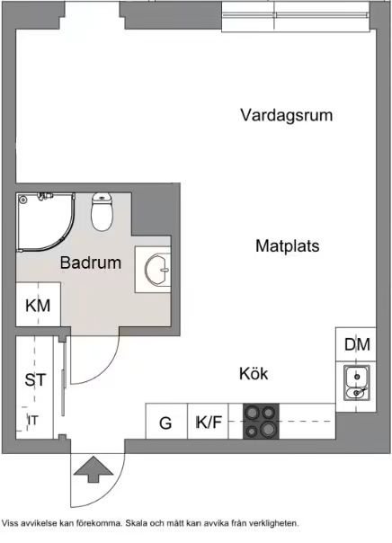 Lägenhet – Uppsala, Bäcklösa, Valsätra - Bild 3