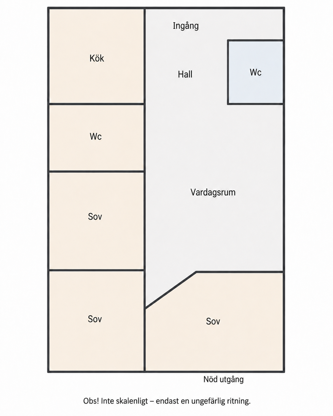 4 rok · 100 m² i Angered – bild 2