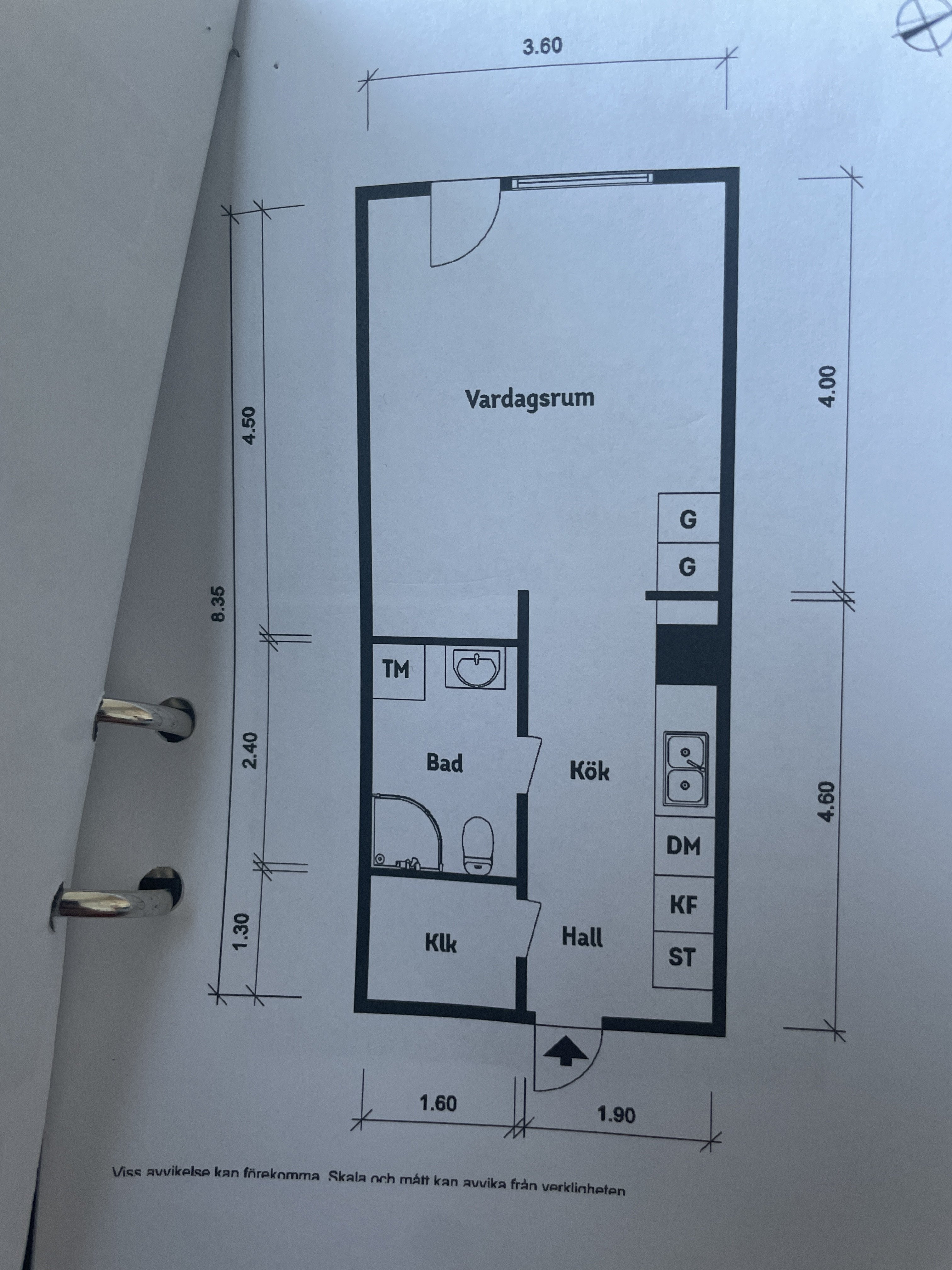 Lägenhet, 1 rooms, 31 sqm, Göteborg