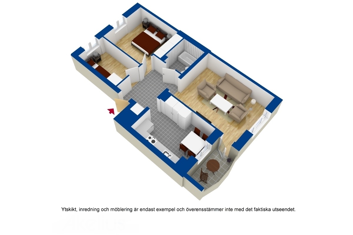 Emausgatan 43 B, Västerås