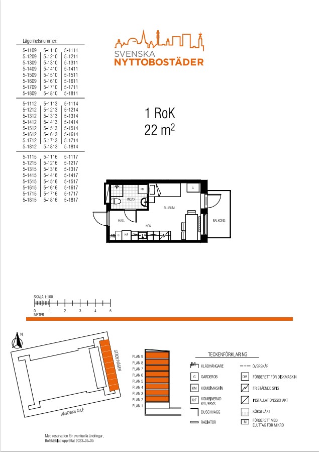 1 rok · 22 m² i Sollentuna – bild 18