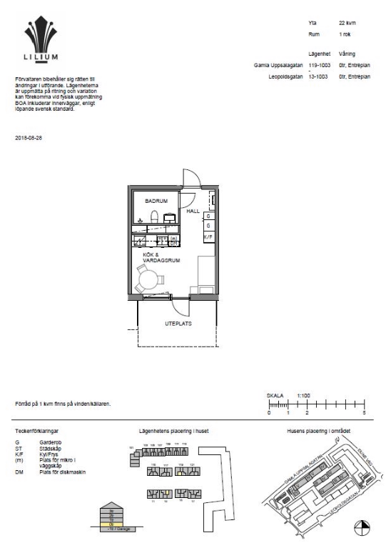 Gamla Uppsalagatan 119, Uppsala