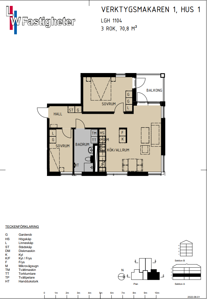 3 rok · 70 m² i Kalmar – bild 4