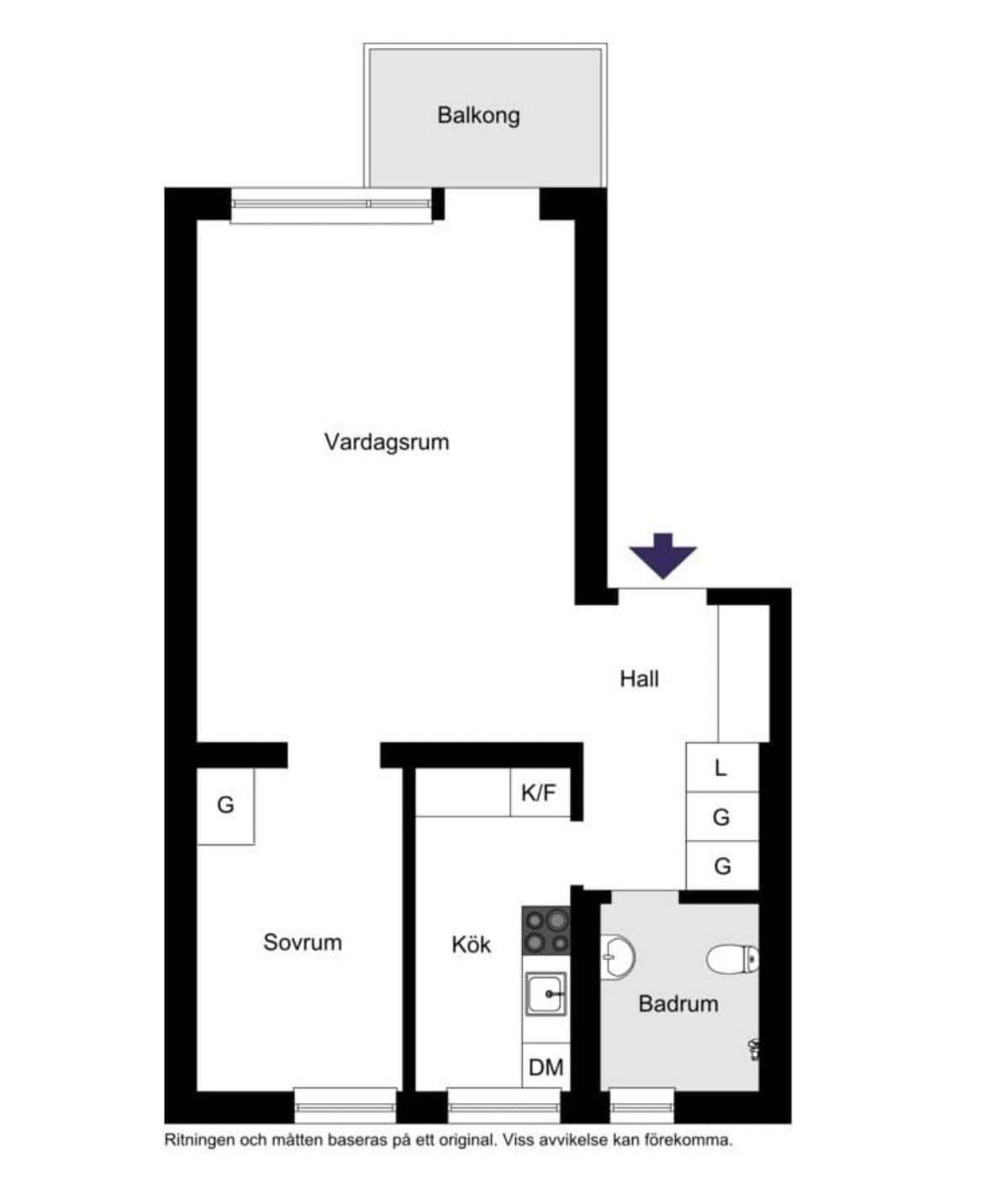 2 rum och kök, Johanneshov — 15 000 kr/mån — bild 4