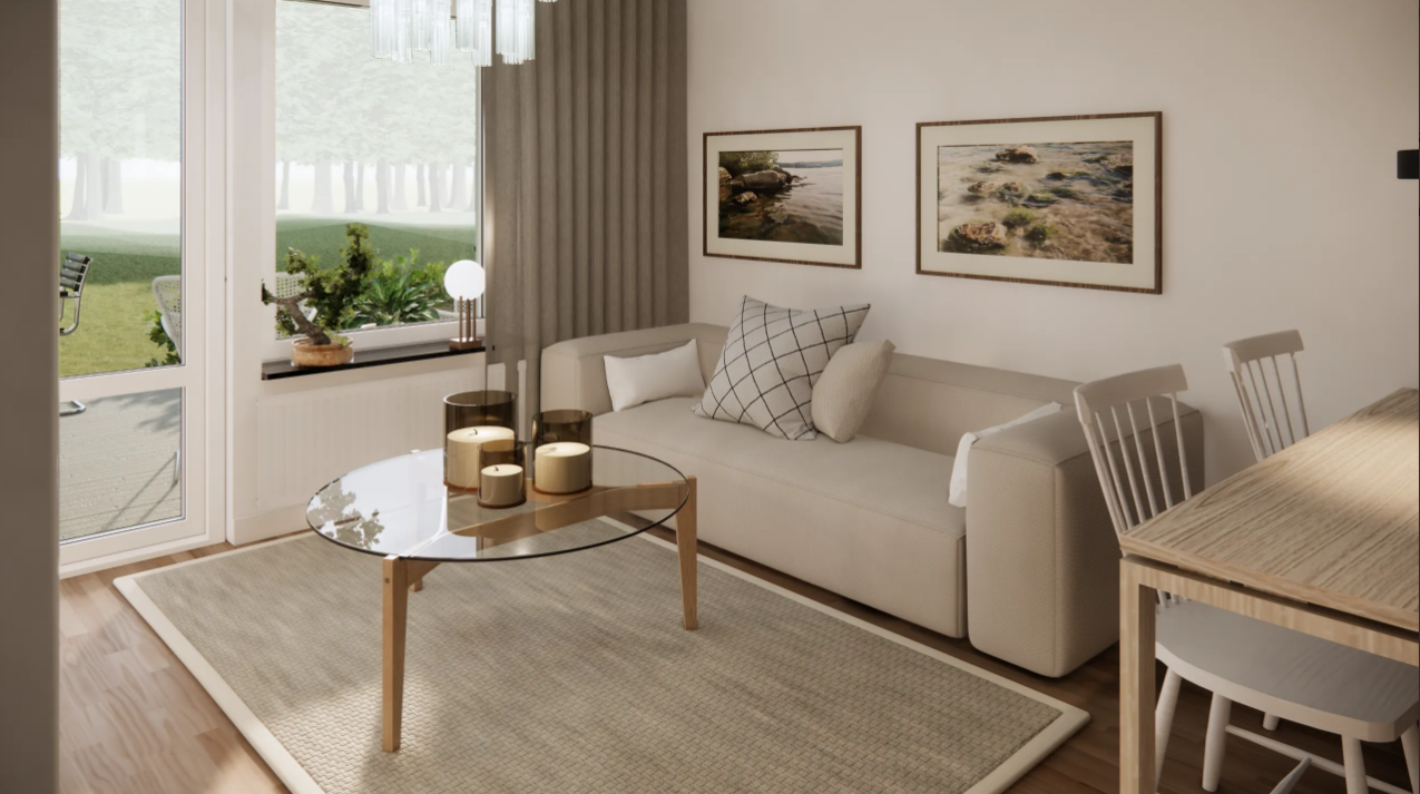 Lägenhet, 1 rooms, 39 sqm, Alvesta