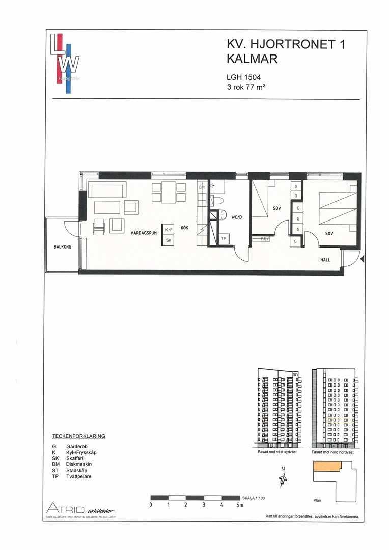 3 rok · 77 m² i Kalmar – bild 4