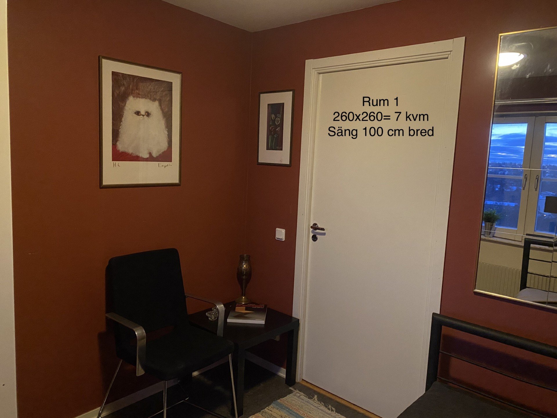 Lägenhet, 1 rooms, 7 sqm, Bandhagen