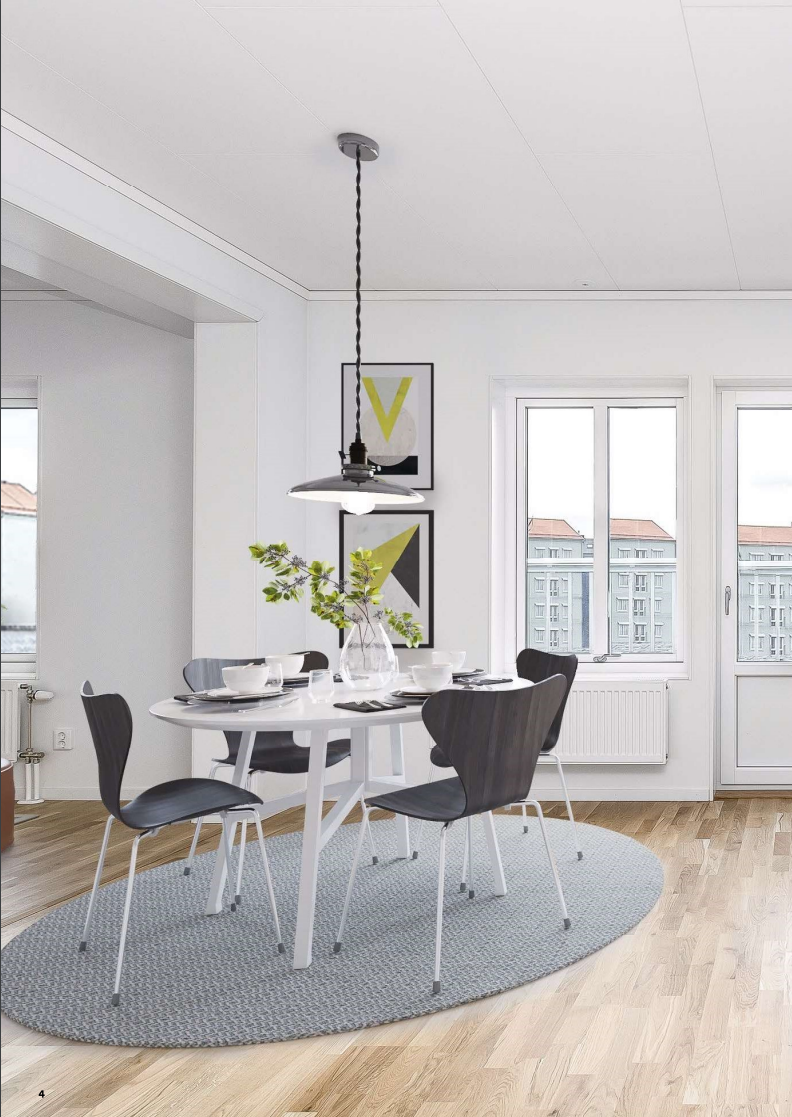 Lägenhet, 2 rooms, 54 sqm, Nyköping
