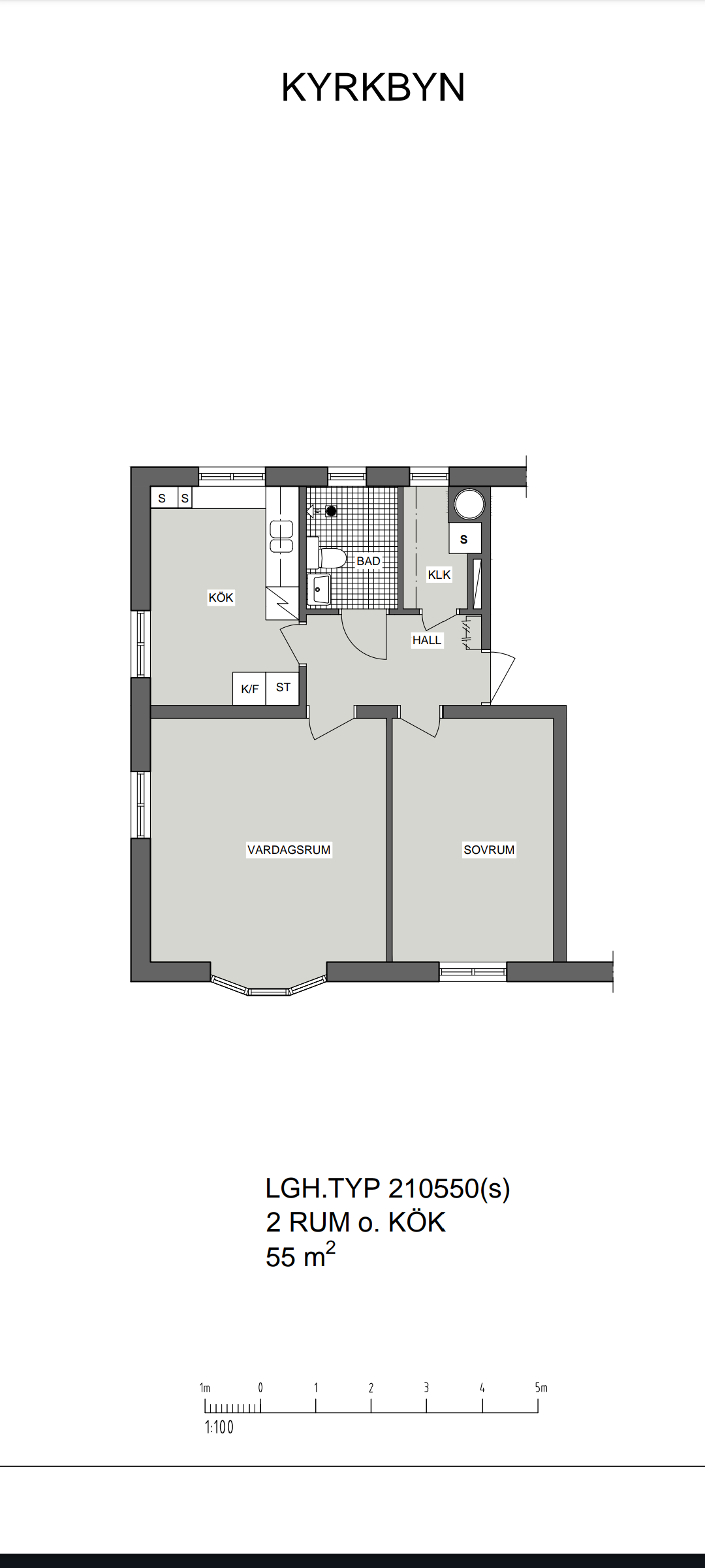 Lägenhet, 2 rooms, 60 sqm, Göteborg
