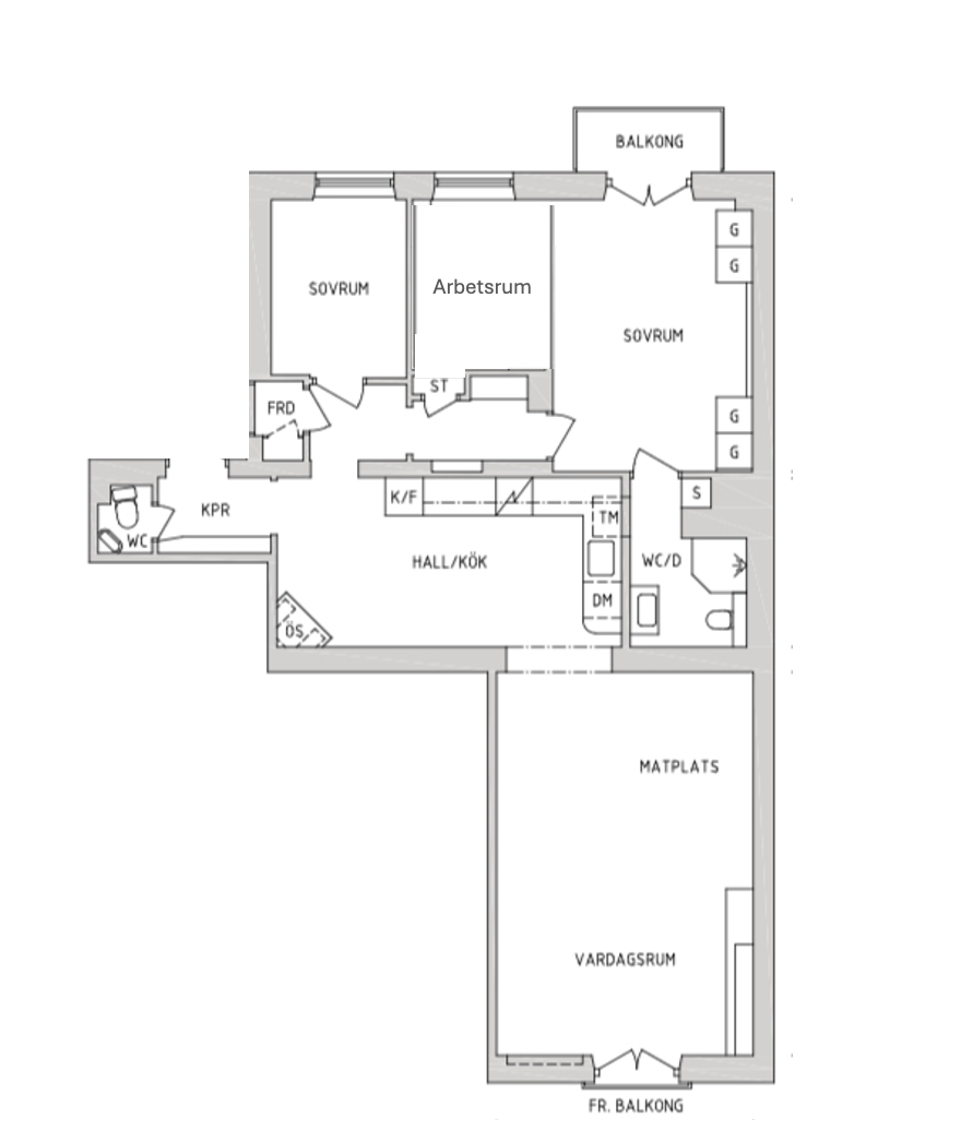 4 rum Stockholm — 42 000 kr/mån | Bostadsögat