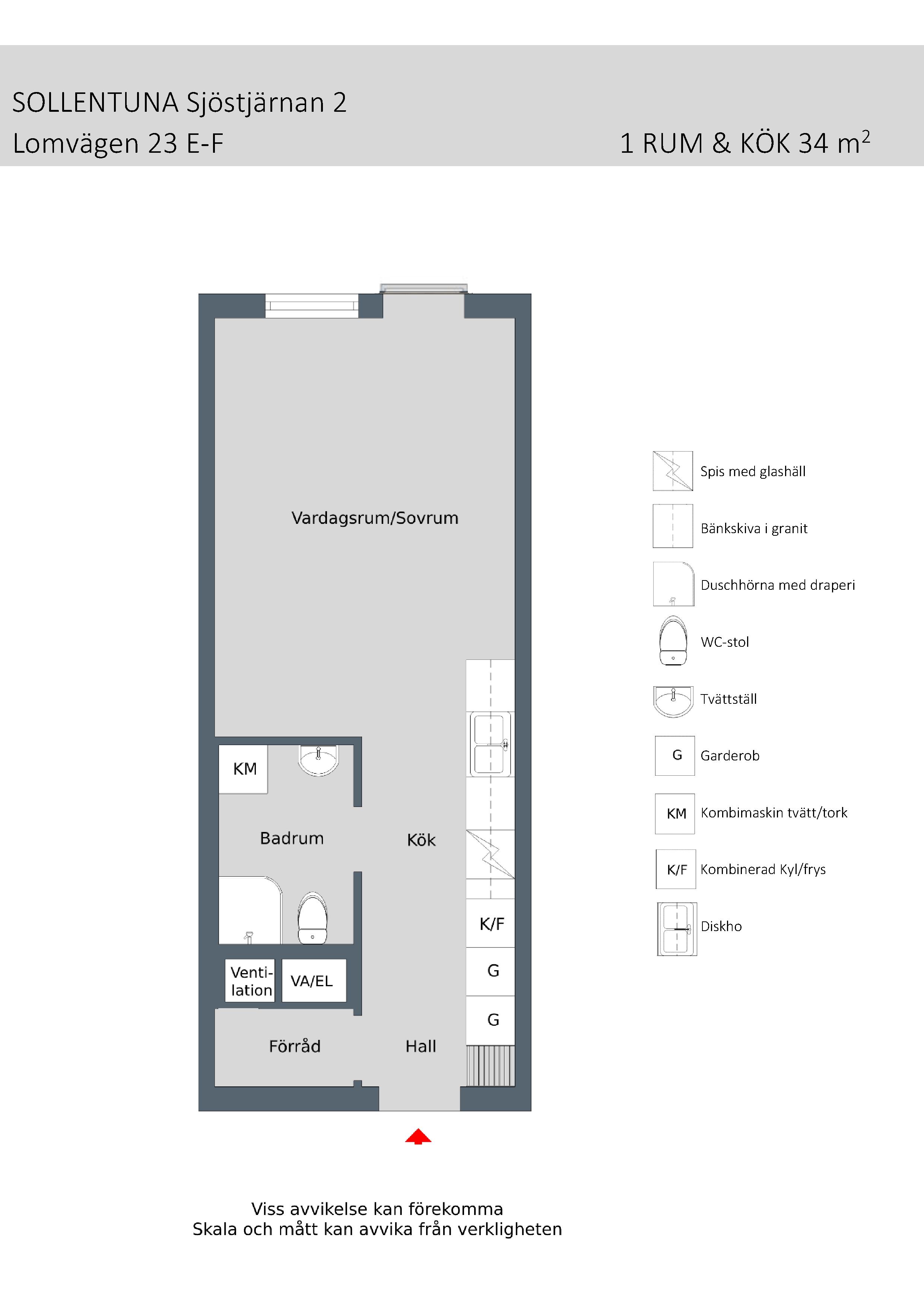 1 rok · 34 m² i Sollentuna – bild 12