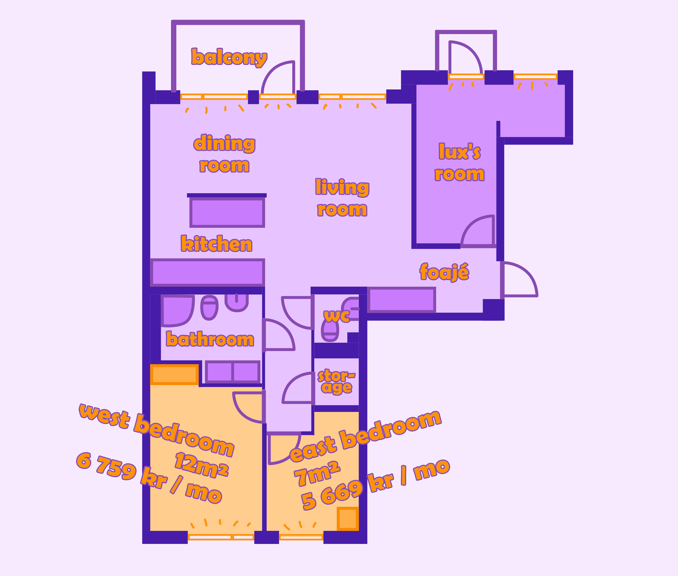 1 rok · 7 m² i Uppsala – bild 18