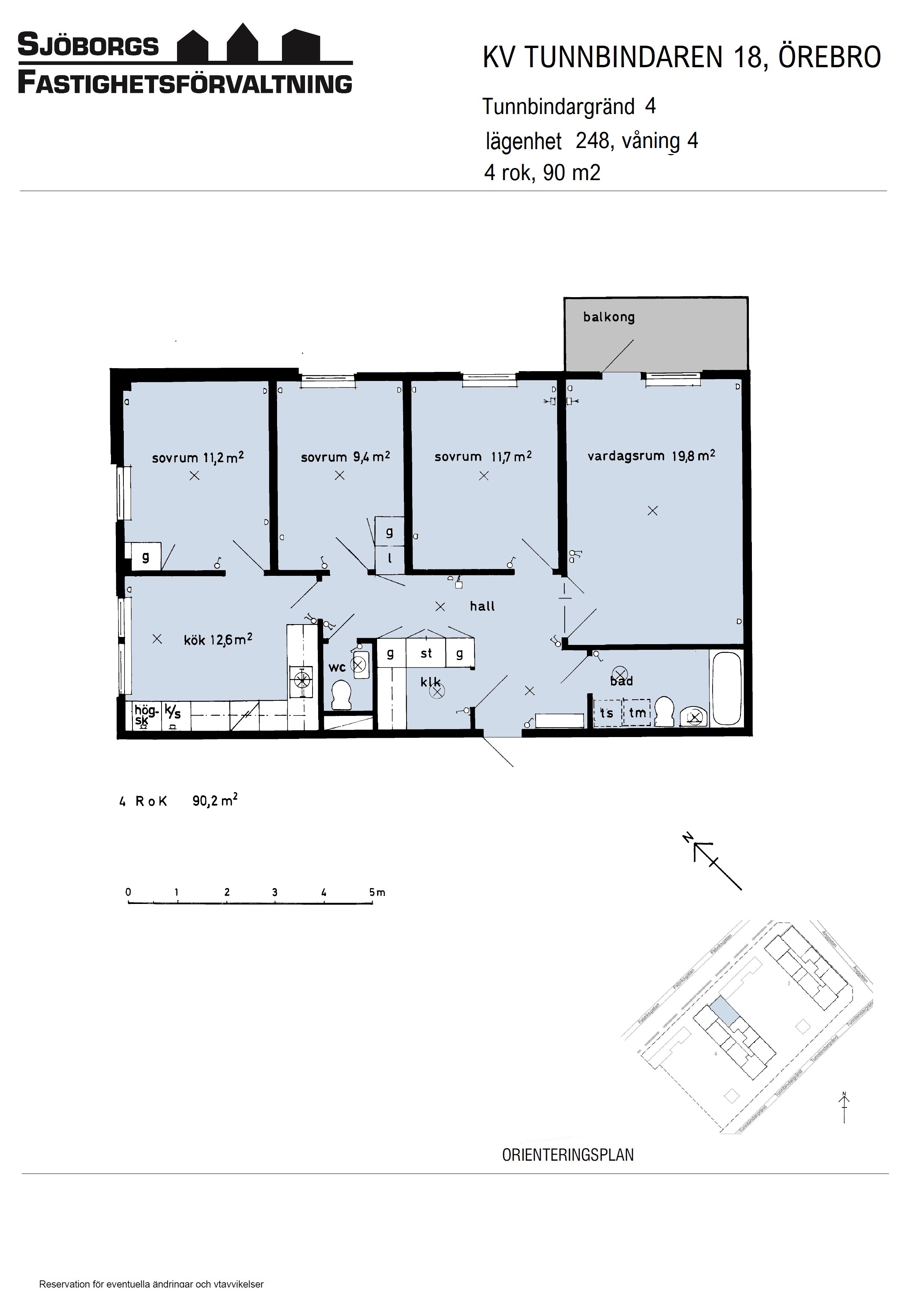 Tunnbindargränd 4, Örebro