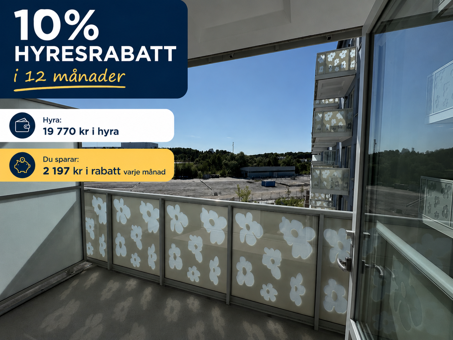 Lägenhet, 4 rooms, 97 sqm, Järfälla