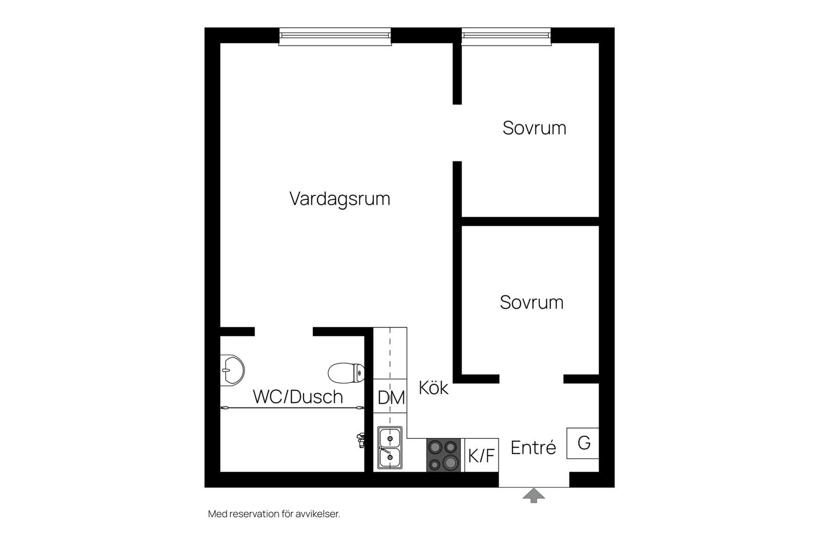 2.5 rum och kök, Stockholm — 14 500 kr/mån — bild 2