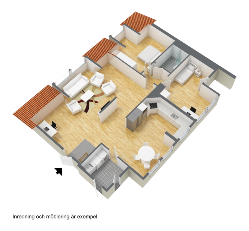 3 rok · 119 m² i Borås – bild 5