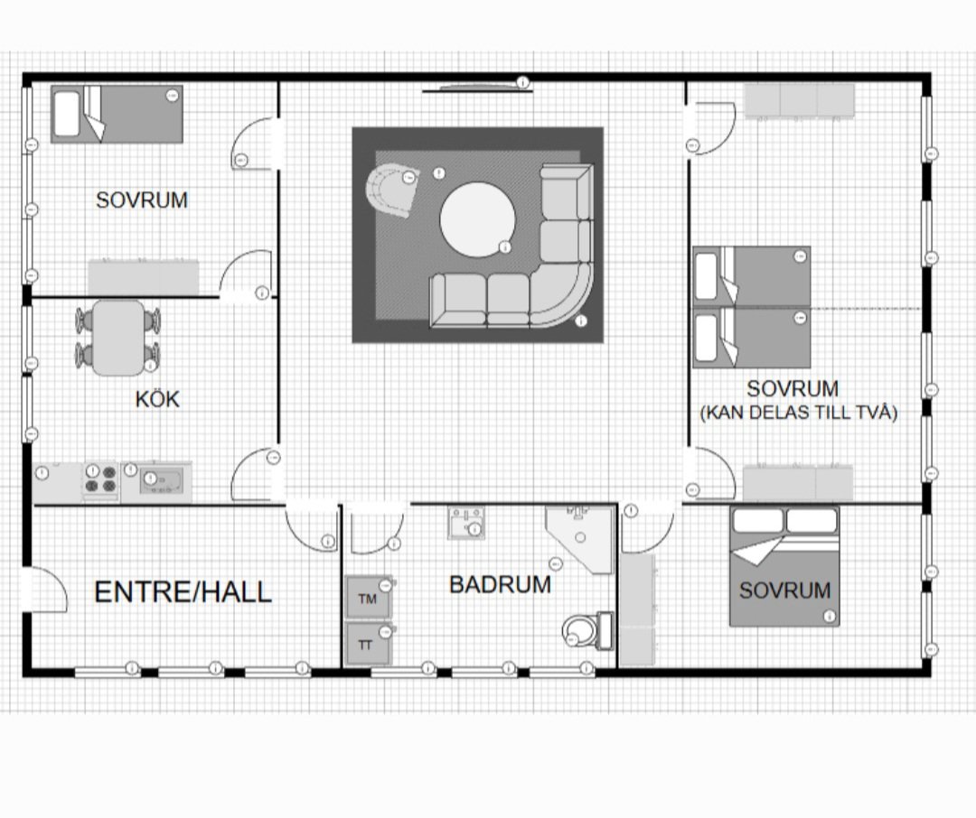 Lägenhet, 5 rooms, 130 sqm, Hofors