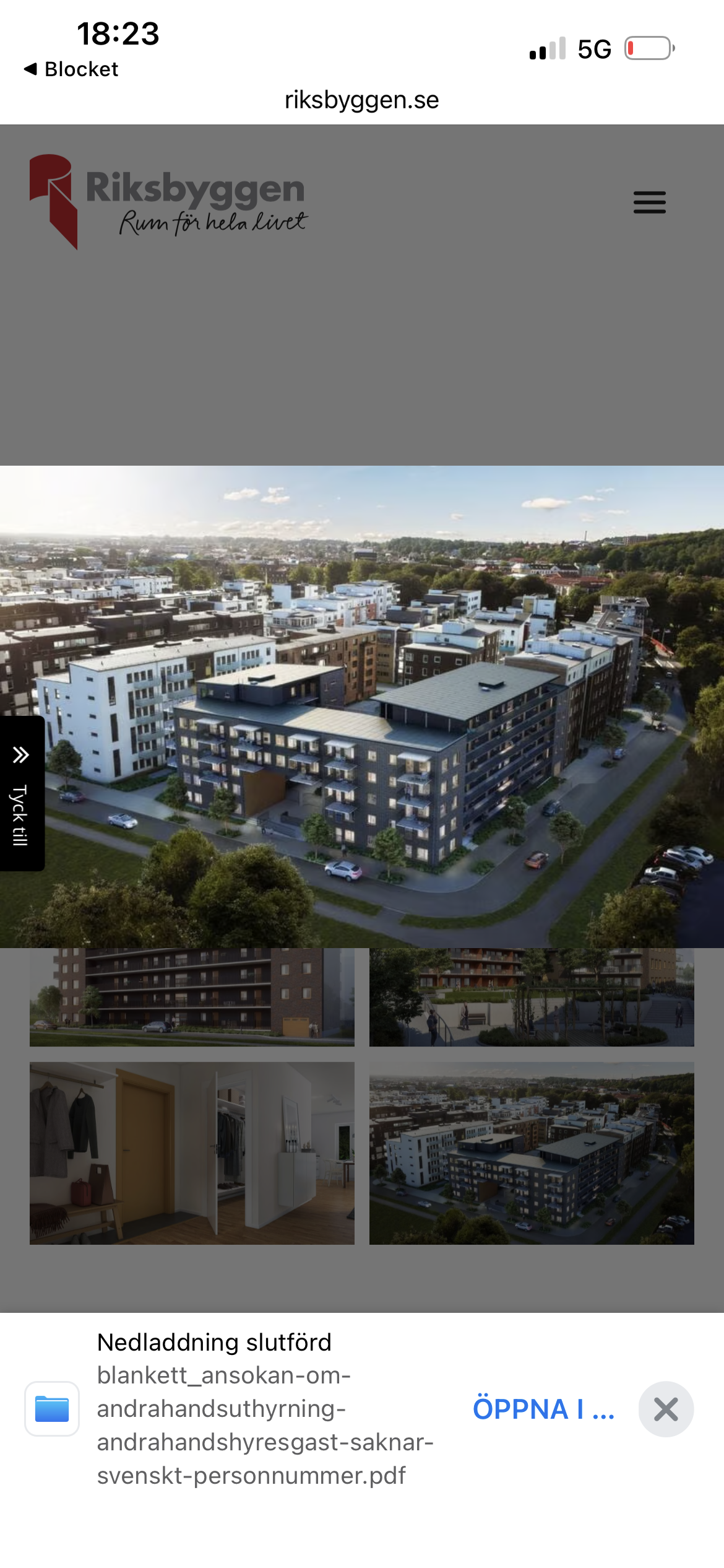 Lägenhet, 3 rooms, 73 sqm, Halmstad