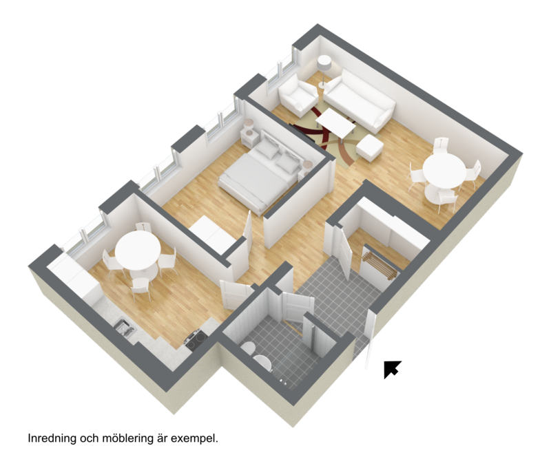 2 rok · 69 m² i Helsingborg – bild 6