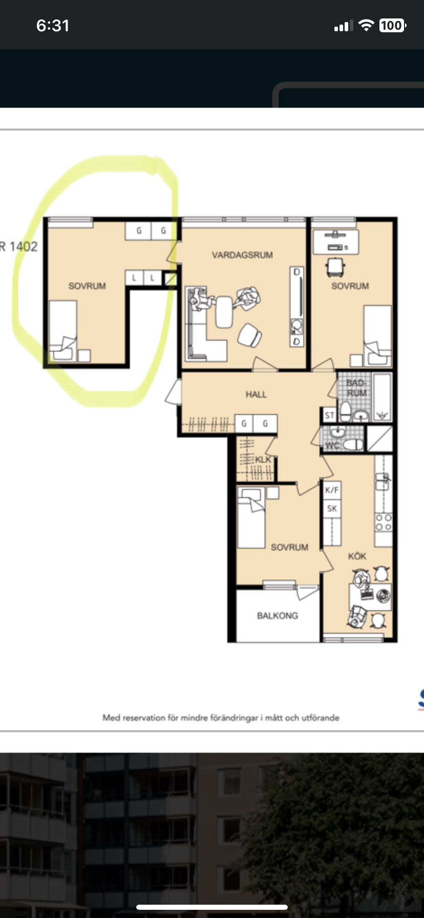 Lägenhet, 1 rooms, 12 sqm, Lund