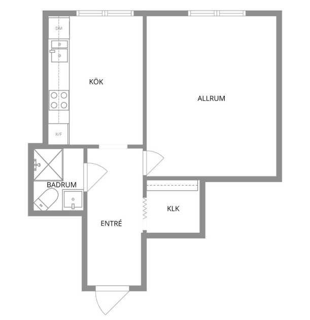 2 rok · 38 m² i Helsingborg – bild 7