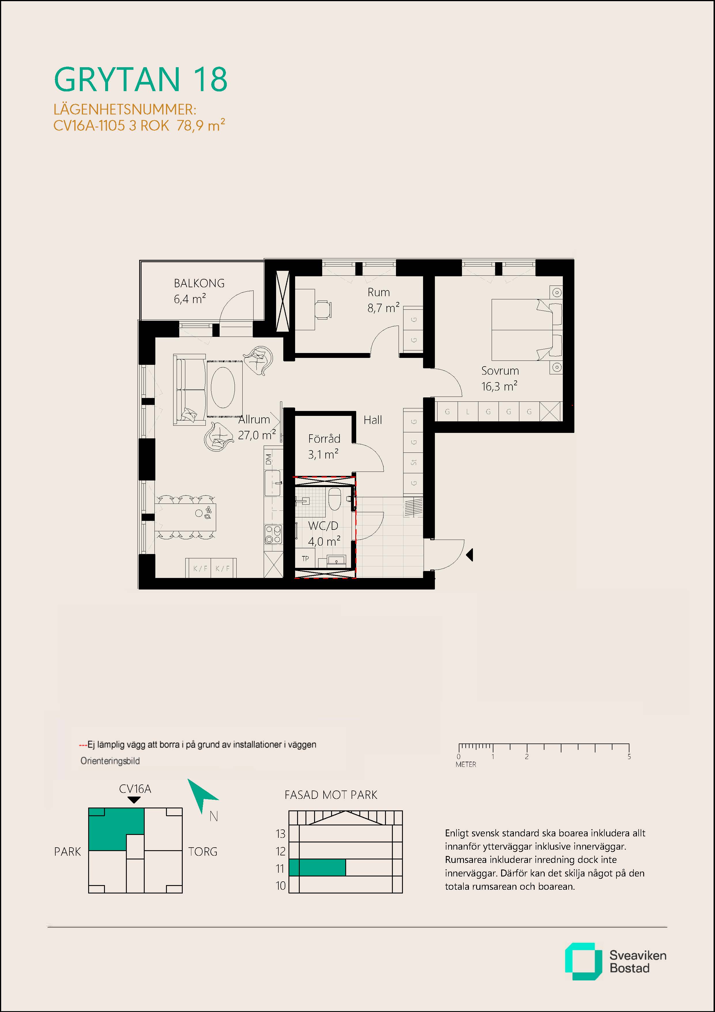 3 rok · 78 m² i Nykvarn – bild 11