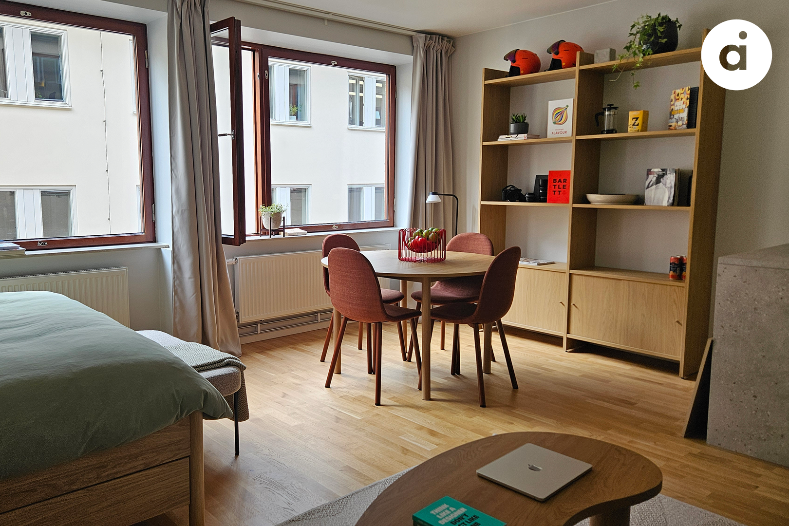 Lägenhet, 1 rum, 35 kvm, Stockholm