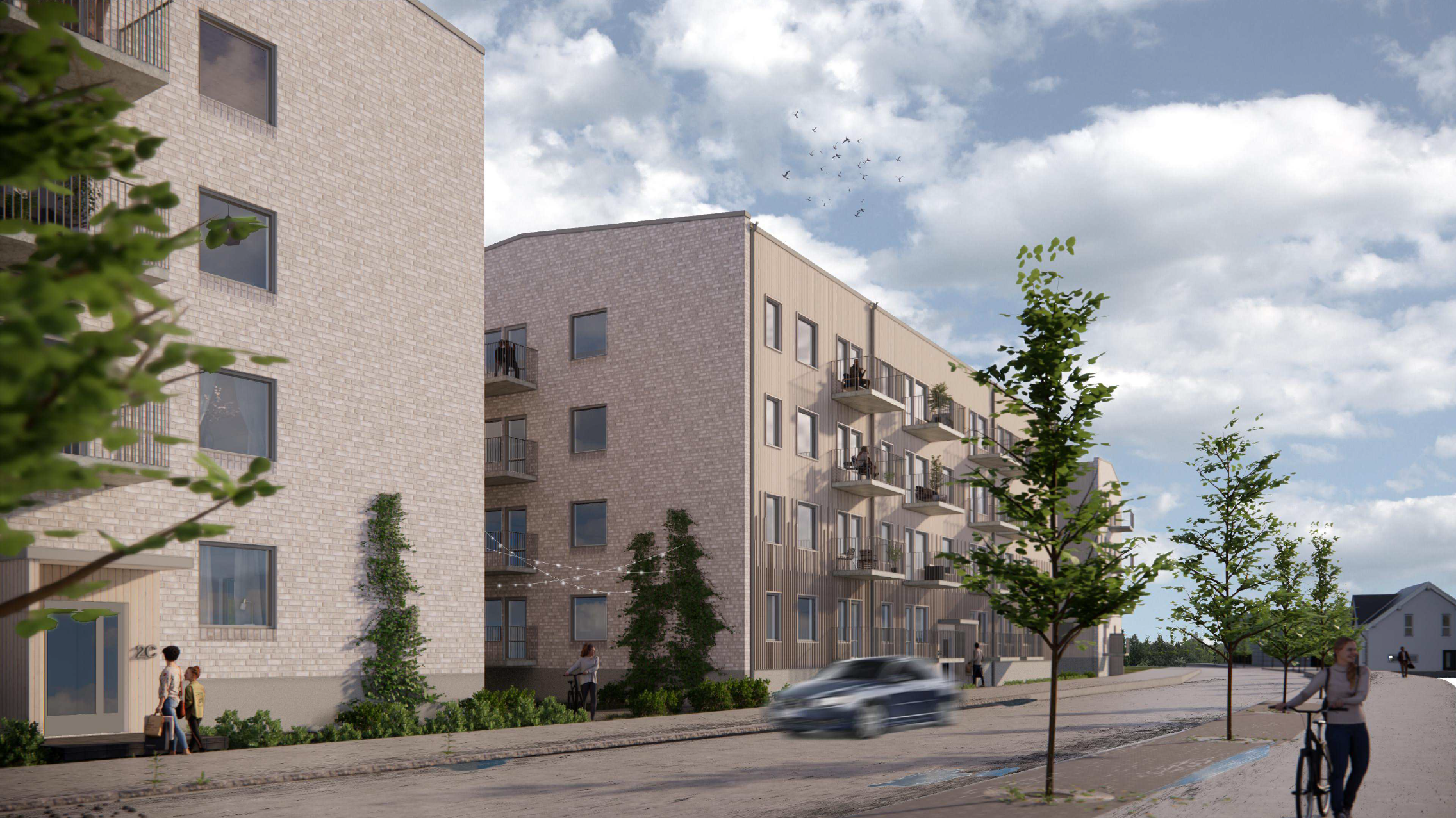 Lägenhet, 2 rooms, 41 sqm, Riksten