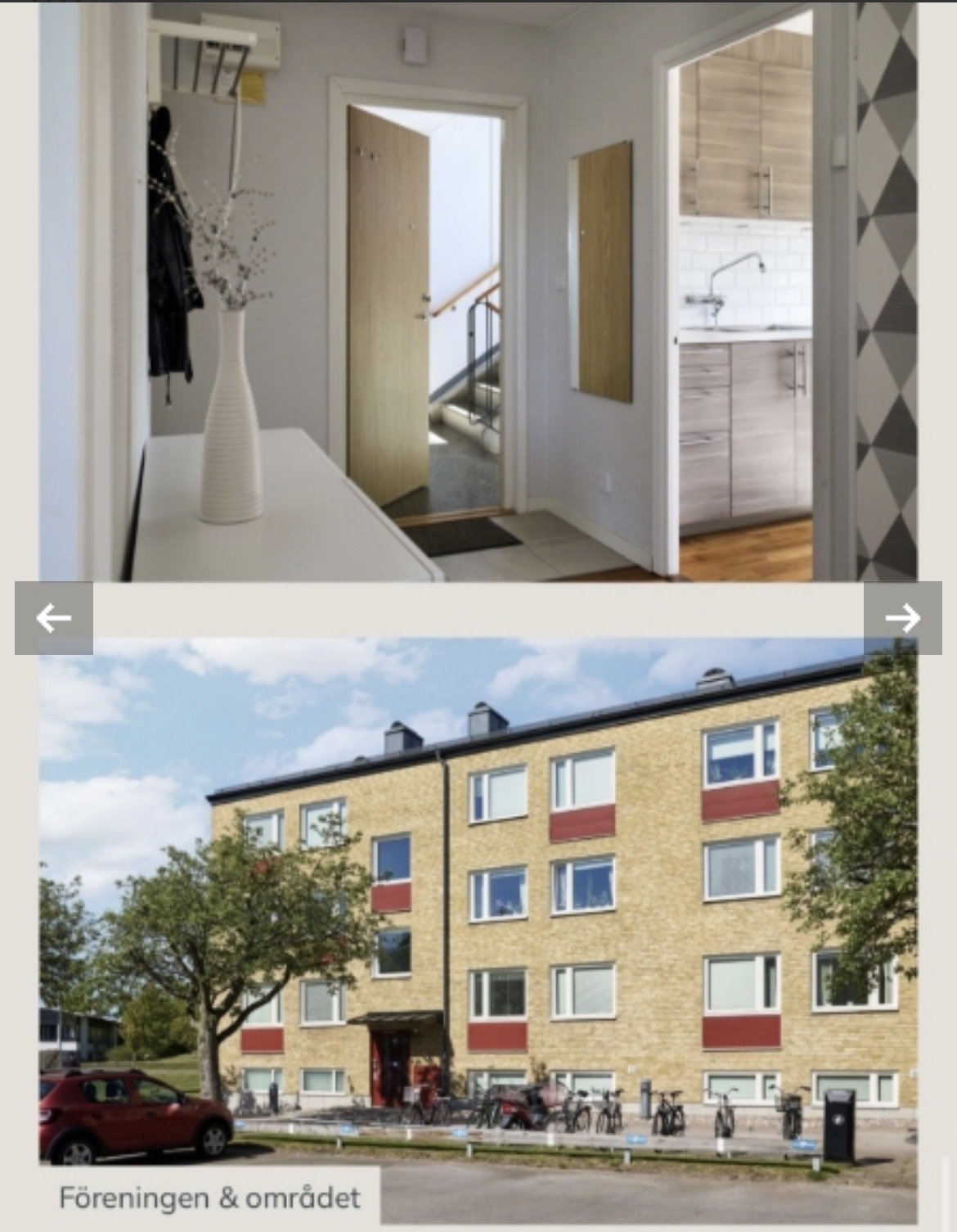 Lägenhet, 2 rooms, 55 sqm, Kalmar