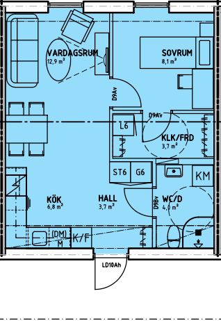 Näckens väg 15, Umeå