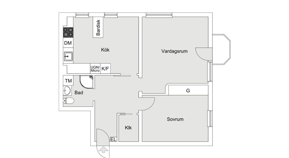 Lägenhet – Nacka, Nysätra, Finntorp - Bild 2