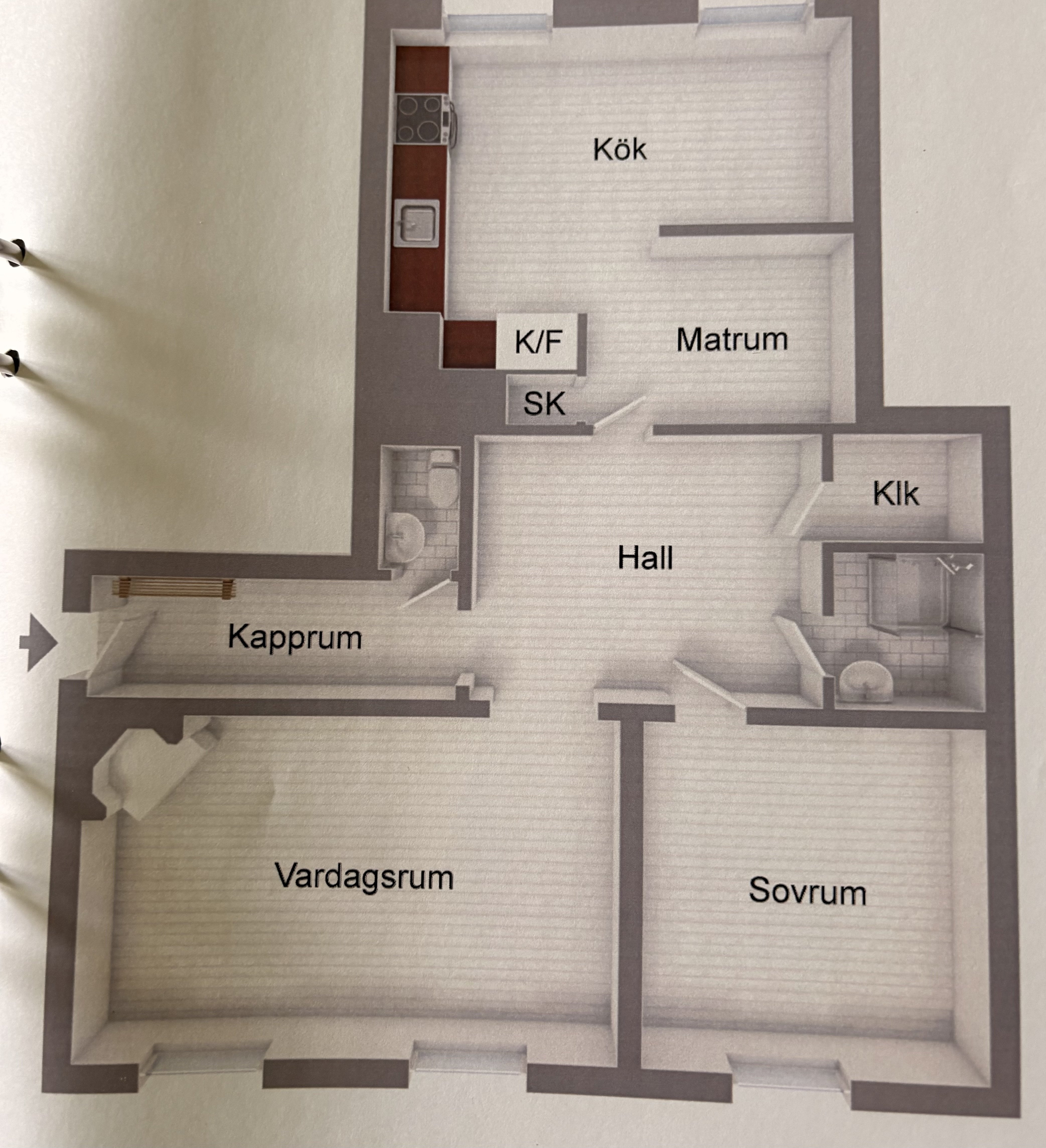 3 rok · 86 m² i Sundsvall – bild 22