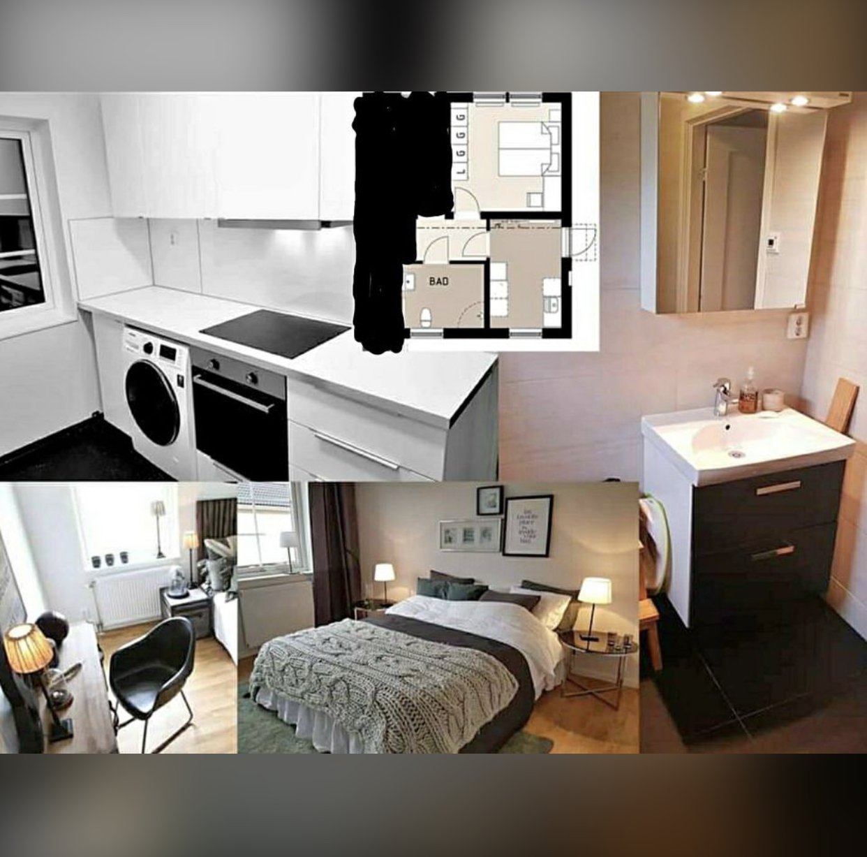 Lägenhet, 1 rooms, 38 sqm, Åkersberga