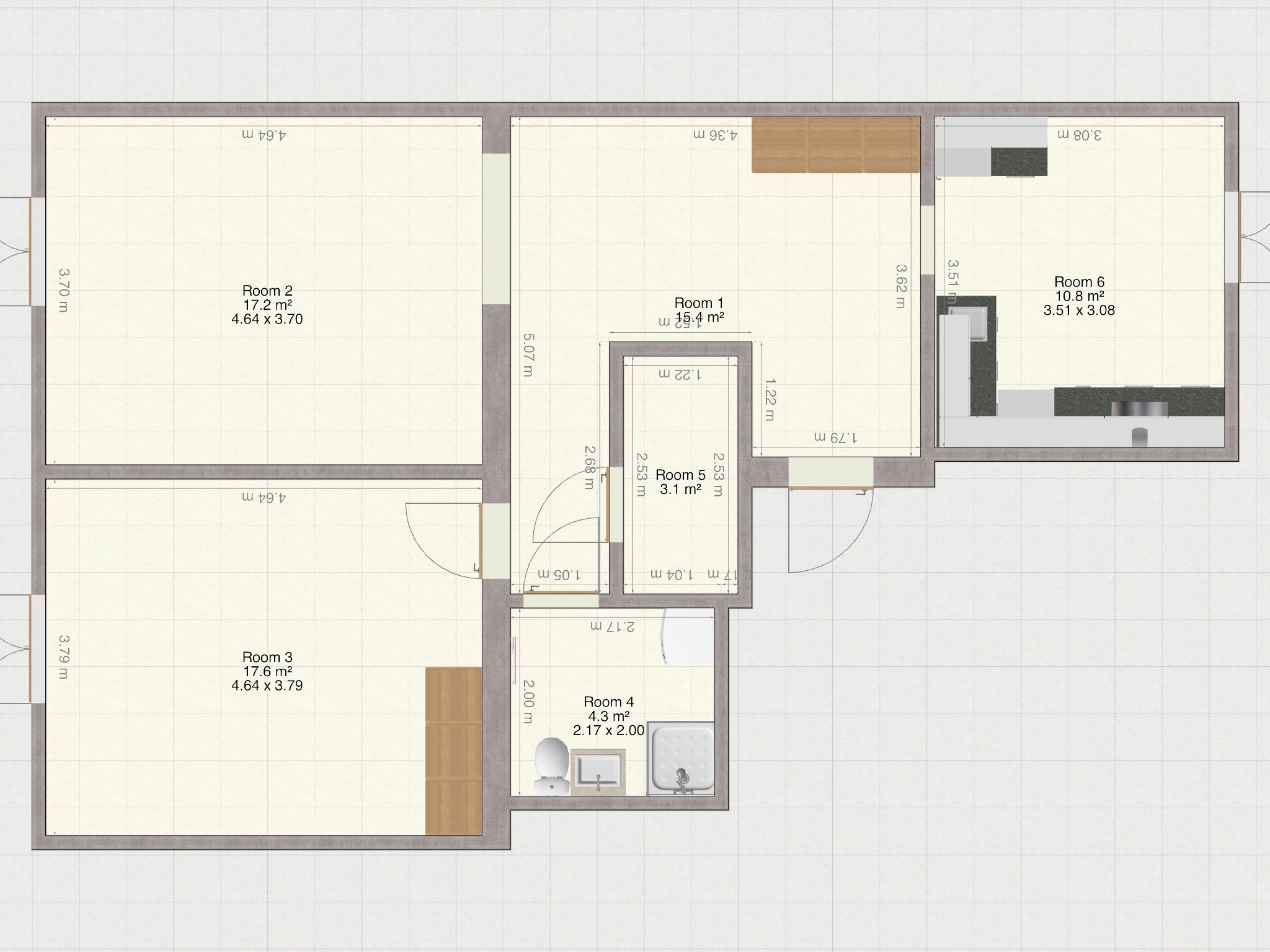 2 rok · 72 m² i Helsingborg – bild 8