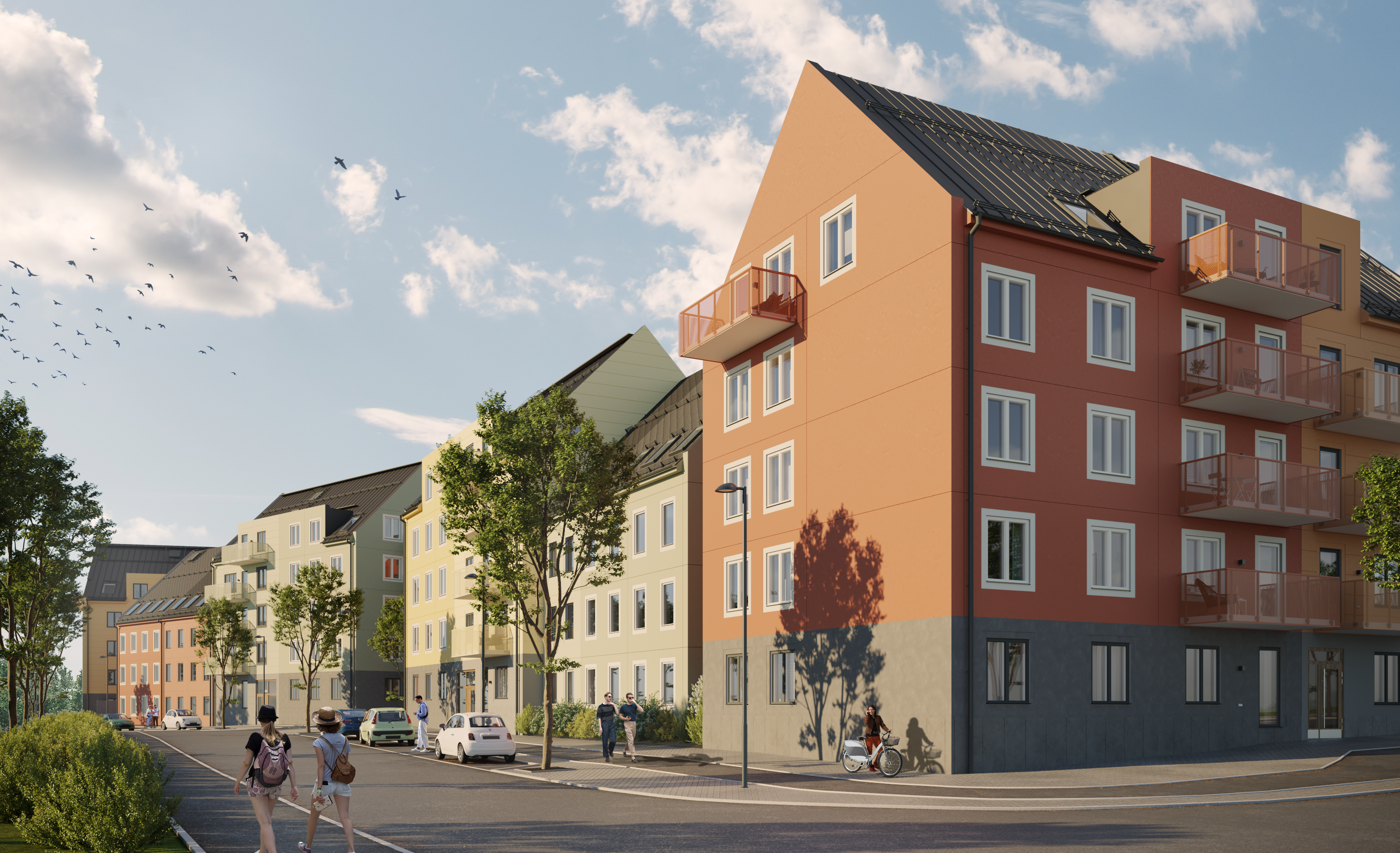 Lägenhet, 3 rooms, 68 sqm, Sigtuna